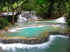 Laos Luang Prabang Kuang Si Waterfall