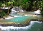 Laos Luang Prabang Kuang Si Waterfall