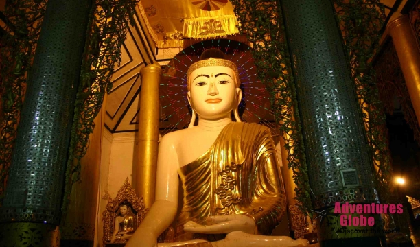 shwedagon beautiful buddha