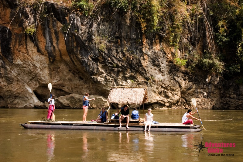 Jungle Raft River Kwai Tour Thailand