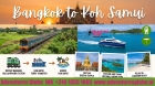 Goedkope trein tickets Bangkok Chiang Mai Surat Thani boottickets Koh Samui € 19,00