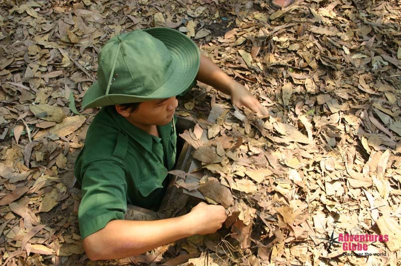 Cu Chi tunnels van Ho Chi Minh City