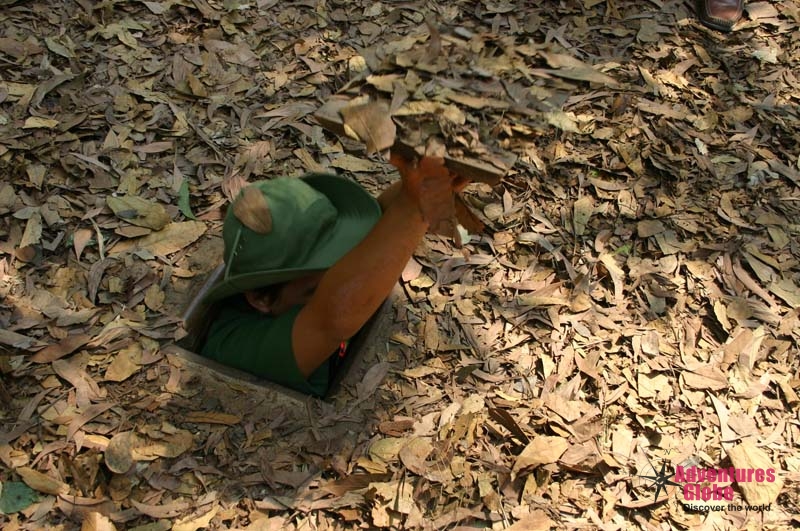 Cu Chi tunnels van Ho Chi Minh City