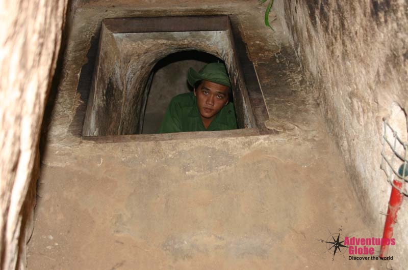 Cu Chi tunnels van Ho Chi Minh City